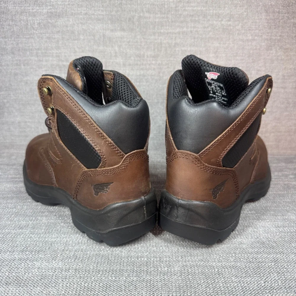 Red Wing FlexBond 6-inch Non Metallic Safety Toe Metguard Work Boots 8.5 D 4421